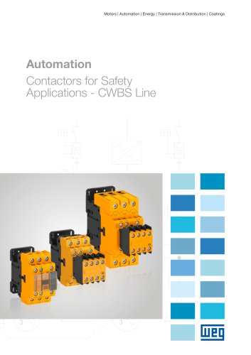 Automation  Contactors for Safety  Applications - CWBS Line