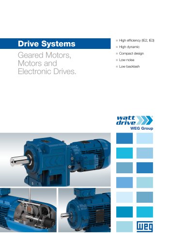 Geared Motors, Motors and Electronic Drives