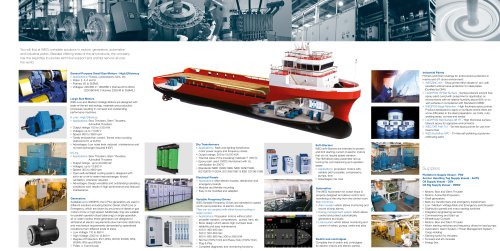 WEG Solutions for Marine Industry