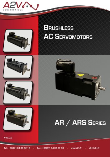 Brushless AC Servomotor AR / ARS Series