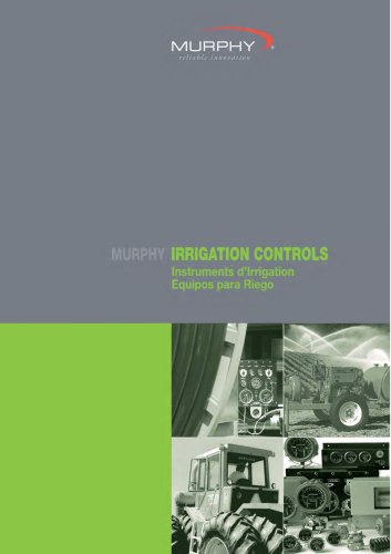 Industrial Stationary: irrigation controls catalogue