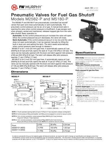 M2582-P / M5180-P