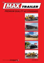MAX TRAILER PREMIUM QUALITY AS STANDARD
