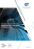 Our solutions for aeronautics industry of tomorrow