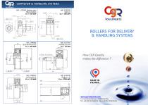 ROLLERS FOR CONVEYORS & HANDLING SYST.