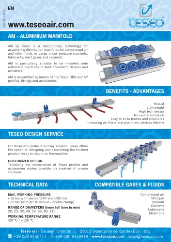 ALUMINIUM MANIFOLD