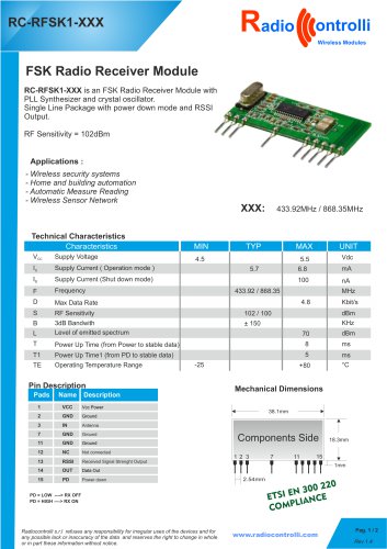 RC-RFSK1-434