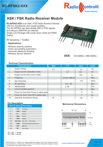 RC-RFSK2-434