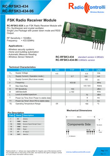 RC-RFSK3-434