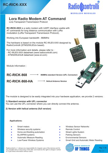 RC-RICK-868