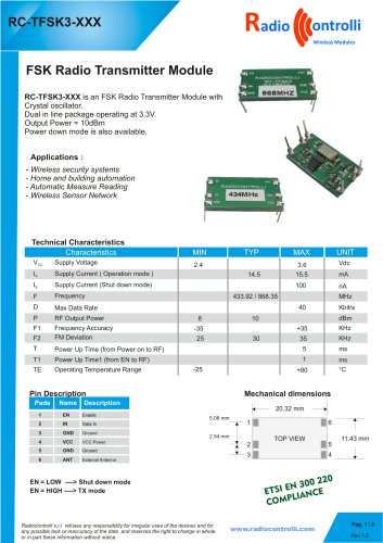 RC-TFSK3-434