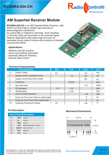 RCASK4-434-CH