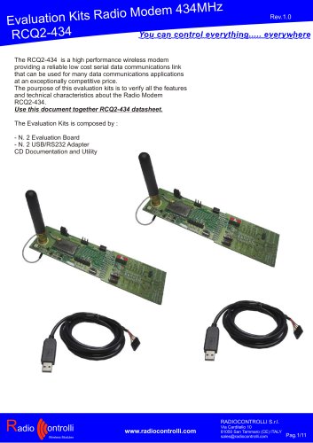 RCQ2-434 Evaluation Kit