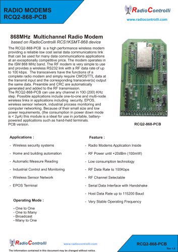 RCQ2-868-PCB