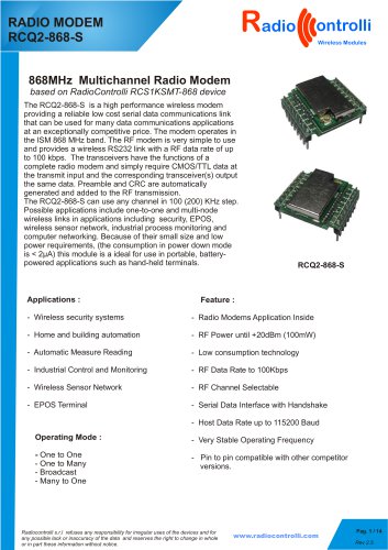 RCQ2-868-S