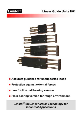 Linear Guide Units H01