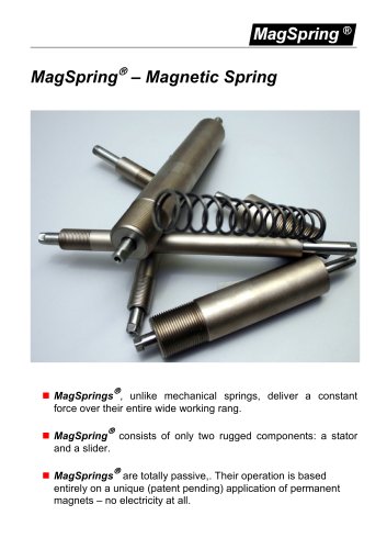 MagSpring – Magnetic Spring