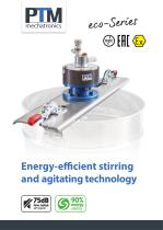 Energy-efficient stirring and agitating technology