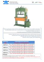 HYDRAULIC PRESS TEST MOULDS WITH DOUBLE ENGINE SPEED 'AND EXCHANGE AUTOMATIC