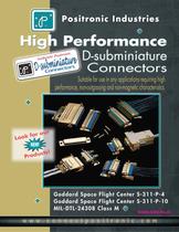 High Performance D-Sub Catalog