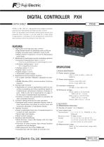 Datasheet temperature controller PXH9