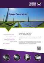 Industry Leaflet Power Generation