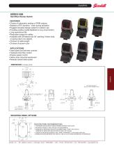 SERIES 68B Hall Effect Rocker Switch