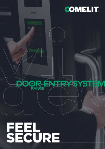 Range Catalogue Door Entry System