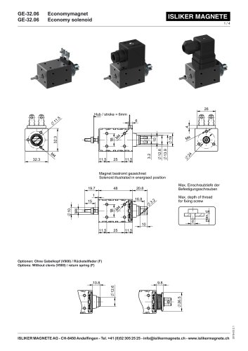 GE-32.06 Economy solenoid