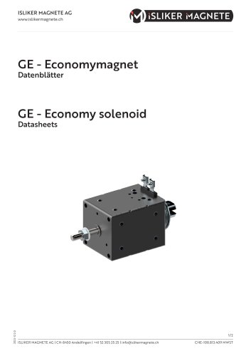 GE - Economy Solenoid