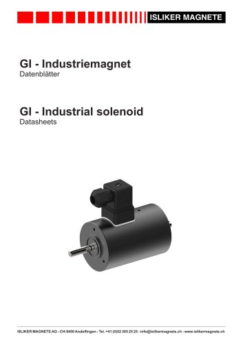 Industrial solenoids