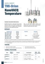 NanoVACQ Temperature