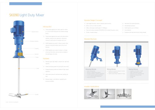 SK090 LIGHT DUTY MIXER