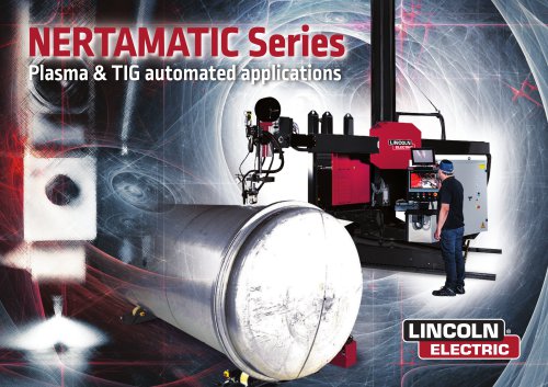 NERTAMATIC Series Plasma & TIG automated applications