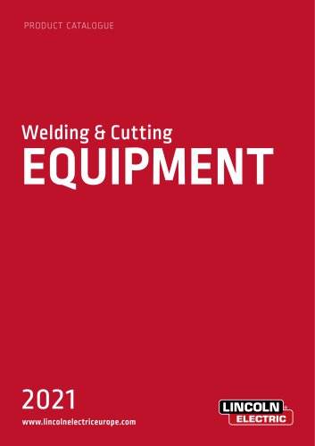 Welding & Cutting EQUIPMENT 2021