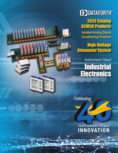 SCM5B Series Analog Signal Conditioning Products