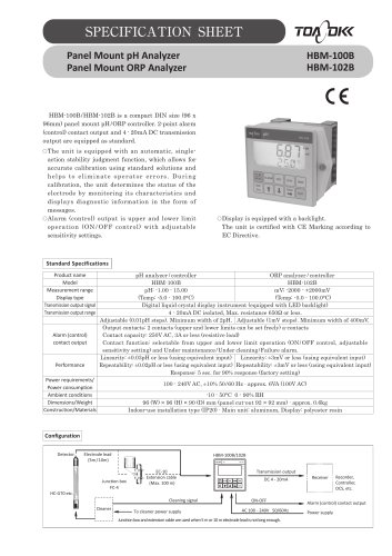 HBM-100B / HBM-102B