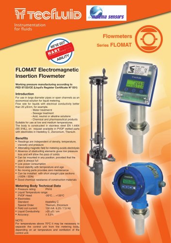 FLOMAT series flow meter