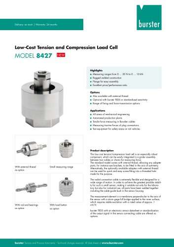 Data Sheet 8427 (2025)