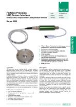 Data Sheet - Portable Precision USB Sensor Interface Series 9206