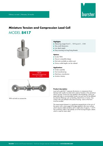 Data Sheet Typ 8417 (2025)