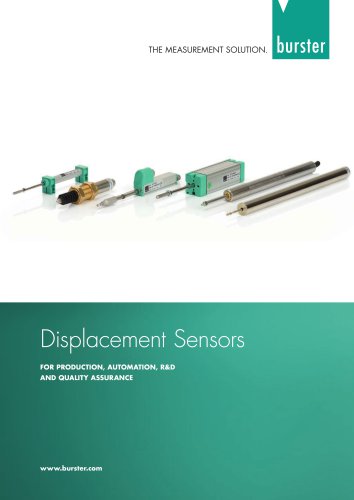 Displacement Sensors 2025