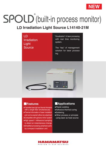 LD Irradiation Light Source L14140-21M