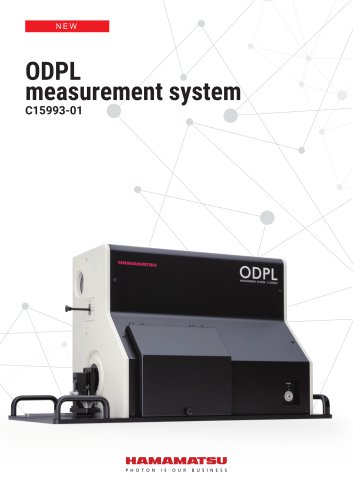 ODPL measurement system C15993-01