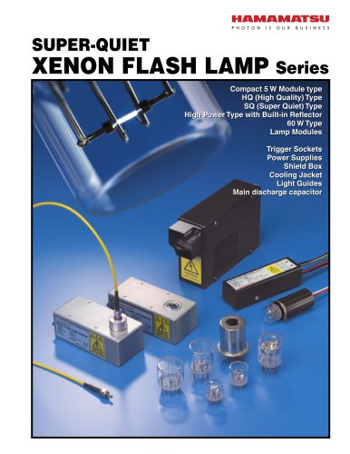 Super-Quiet Xenon Flash Lamp Series