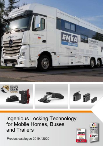 Ingenious Locking Technology for Mobile Homes, Buses and Trailers 2019-2020