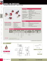 700 Series Snap-Acting Push Button Switches