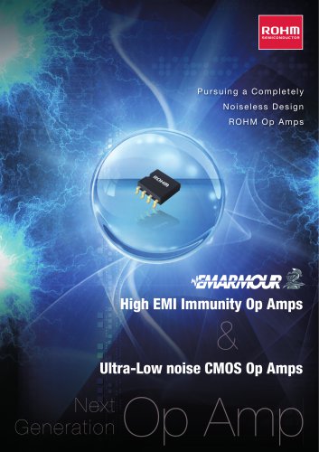 High EMI Immunity Op Amps Ultra-Low noise CMOS Op Amps