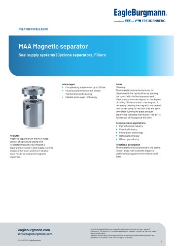 MAA Magnetic separator