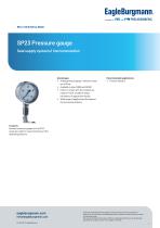 SP23 Pressure gauge